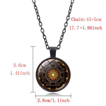 Load image into Gallery viewer, Sacred Sri Yantra Necklace Pendant